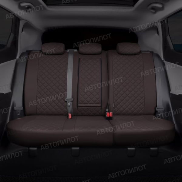 Чехлы Автопилот Экокожа Ромб на Jaecoo J7 (2023+)