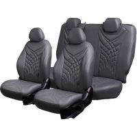 Чехлы Премиум Экокожа Байрон Президент|Жук на Nissan Note 2005-2014 г.в.