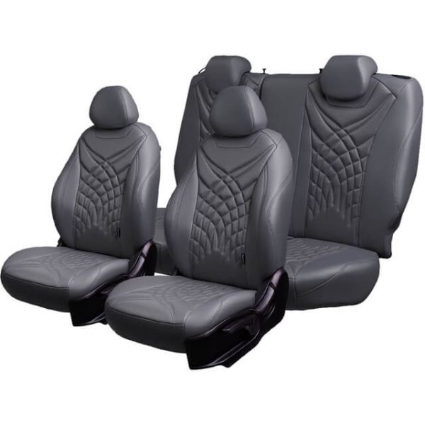 Чехлы Премиум Экокожа Байрон Президент|Жук на SsangYong Kyron 2006-2015 г.в.