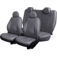 Чехлы Премиум Экокожа Байрон Президент|Жук на Nissan Note 2005-2014 г.в.