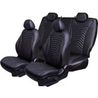 Чехлы Премиум Экокожа Байрон Президент|Жук на Nissan Note 2005-2014 г.в.